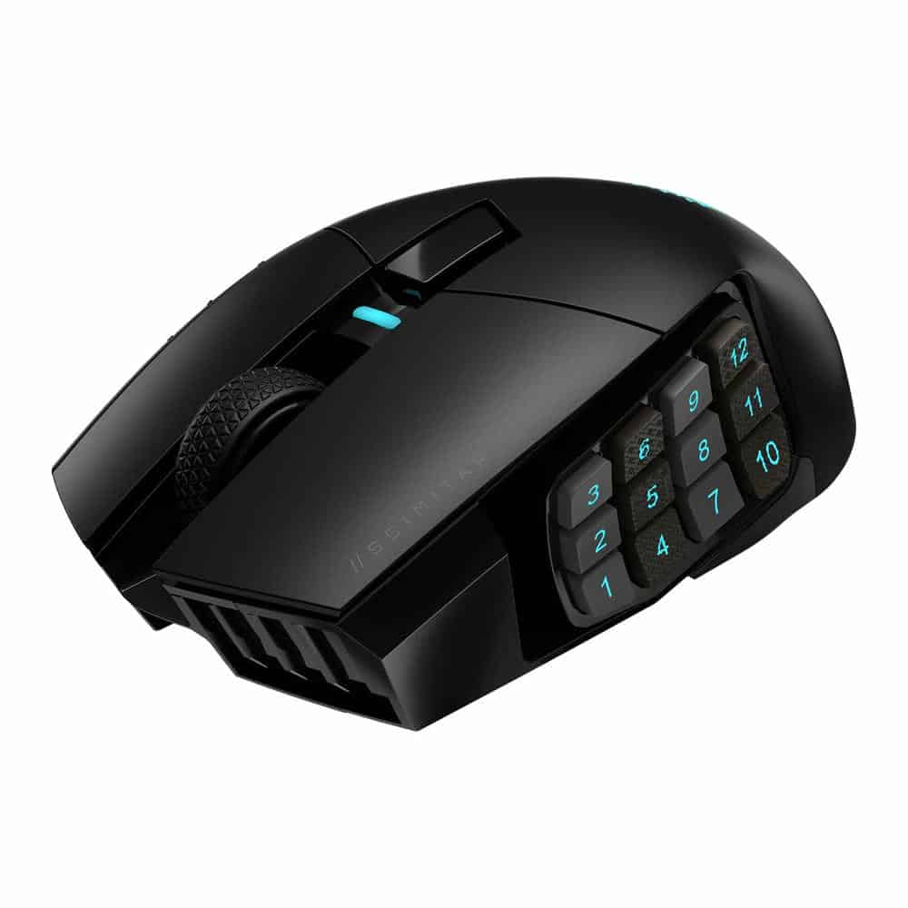 (image for) Corsair SCIMITAR WIRELESS MMO/MOBA Optical Gaming Mouse